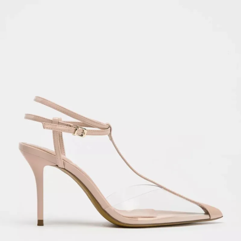 Estiletos transparentes 