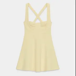 Mini vestido amarillo Zara