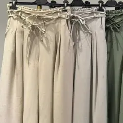 Pantalones corte recto