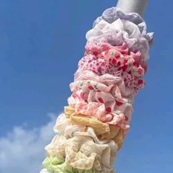 Scrunchies con diseños 