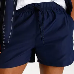 Shorts nylon azul marino 