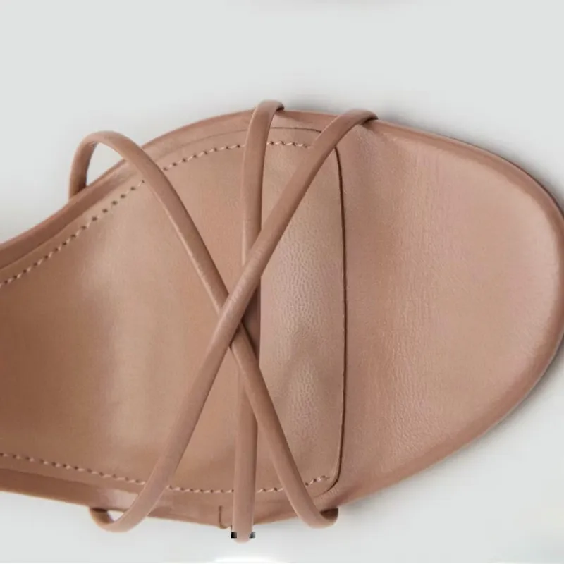 Tacones beige Mango