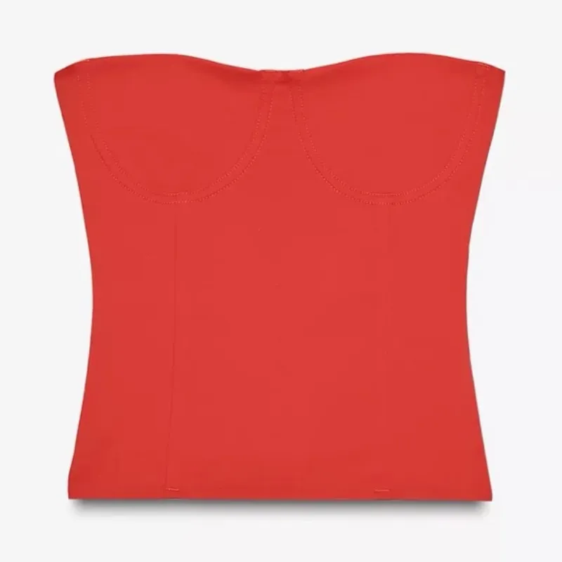 Top rojo Zara