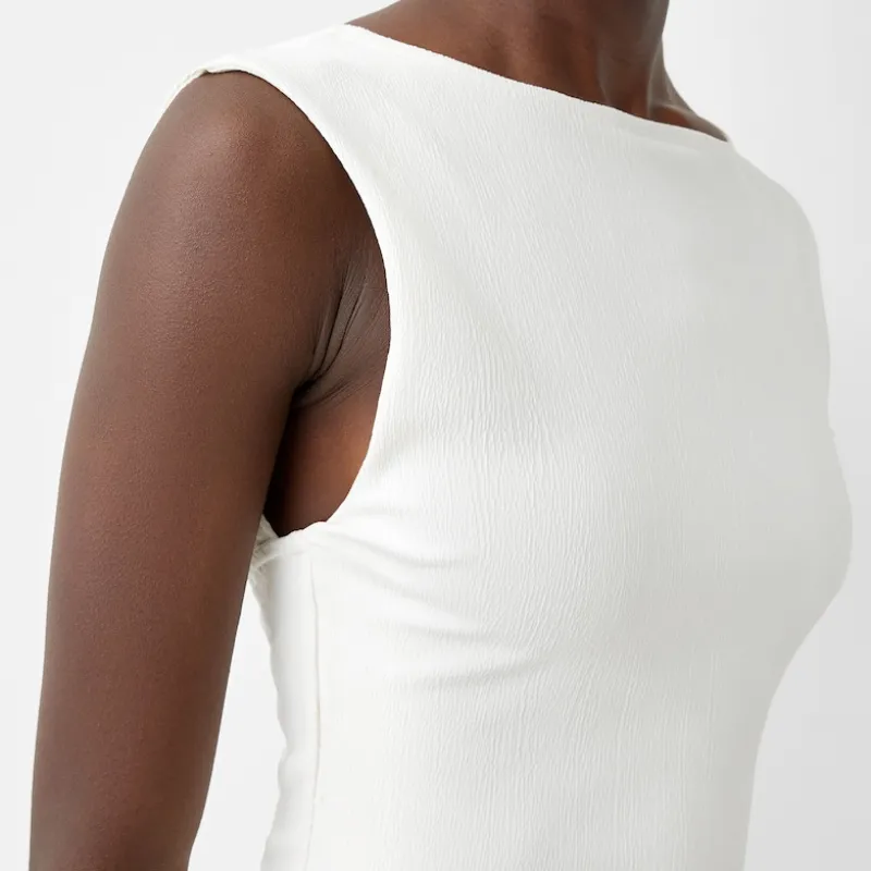 Vestido blanco corto 