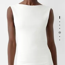 Vestido blanco corto 