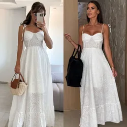 Vestido bordado inglés