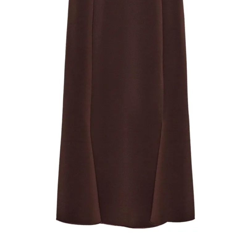 Vestido marrón Zara