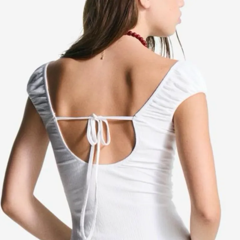 Vestido midi Bershka