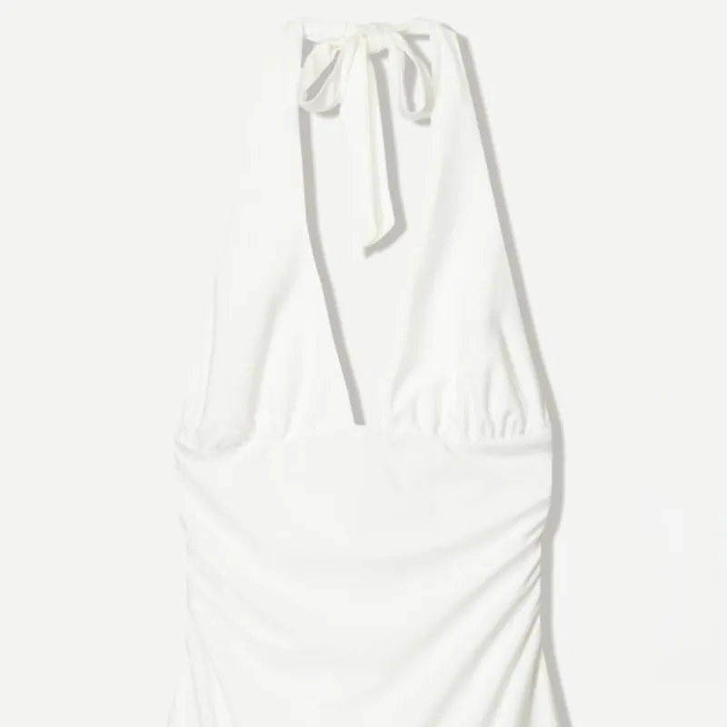 Vestido mini halter 