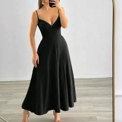 Vestido negro casual 