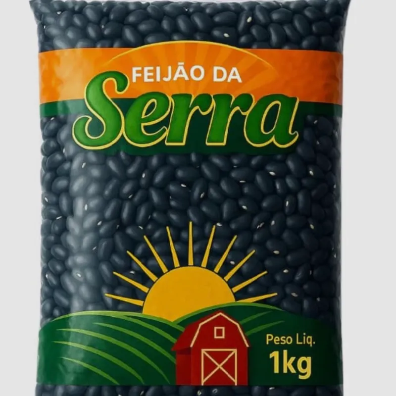 Frijoles negros importados 1kg