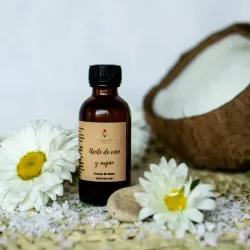 Aceite de coco y argán🥥💛