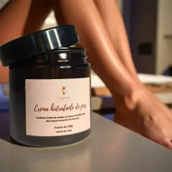 Crema hidratante de pies