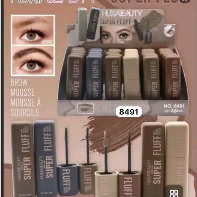 Gel para cejas con color