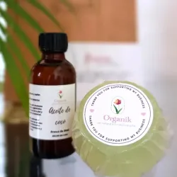 Jabón mágico de proteína de seda y aloe vera