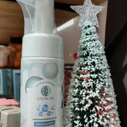 Limpiador facial de burbujas de aminoácido