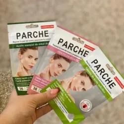 Parches invisibles para acne 