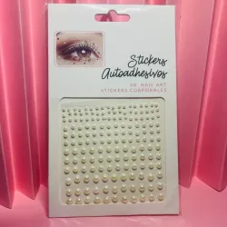 Piedreria para maquillaje y peinados