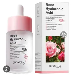 Serum facial de rosas y ácido hialurónico