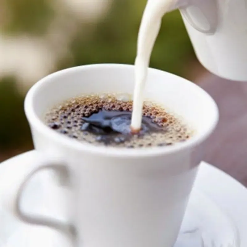 Leche con café 