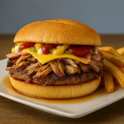 PAN CON LECHÓN ASADO AL CARBÓN 