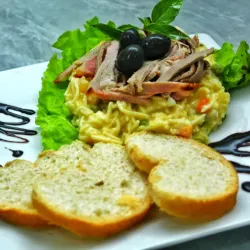 ENSALADA FRÍA DE POLLO 