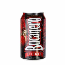Cerveza Bucanero de lata
