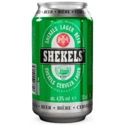 Cerveza Shekels Lata