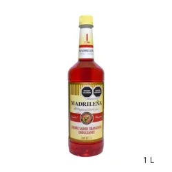 LICOR Endulzante  Madrileña GRANADINA Natural 1 Ltr