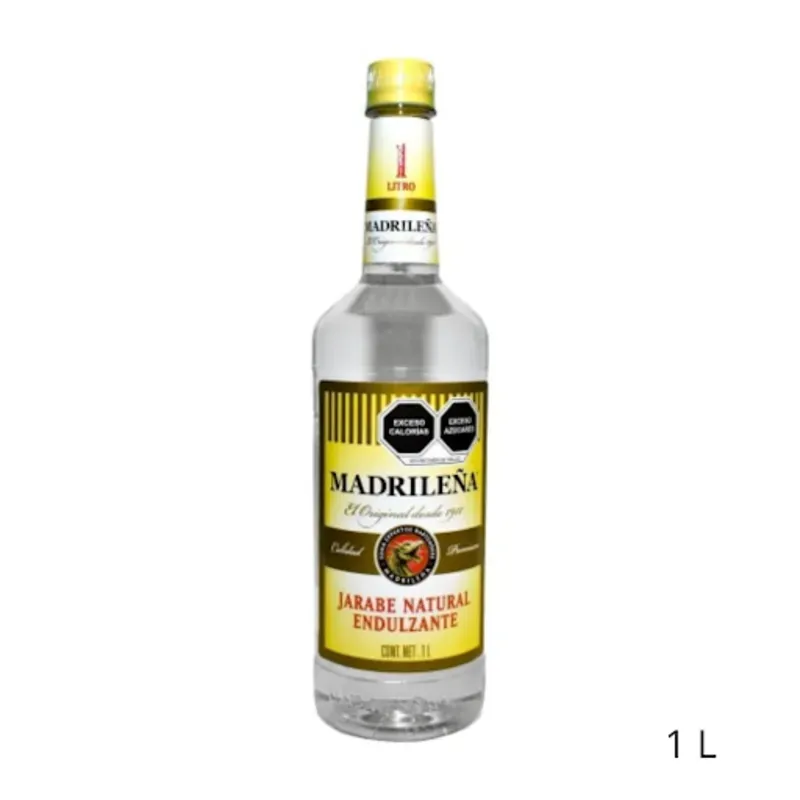 LICOR Endulzante  Madrileña Jarabe Natural 1 Ltr