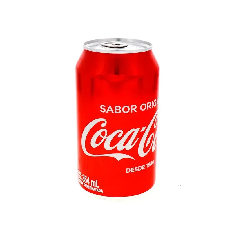 Refresco Coca Cola de lata 