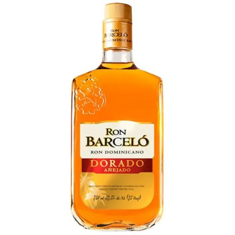 Ron Barcelo dorado 750 ltrs