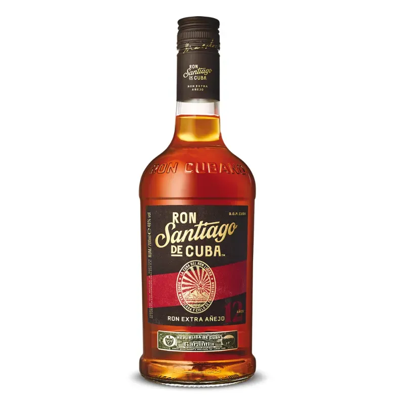 Ron Santiago de Cuba 12 años 700ml