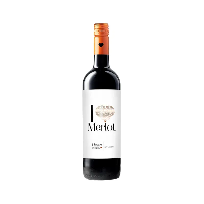 VINO TINTO I  HEART  MERLOT SOFT SMOOTH 750 ML