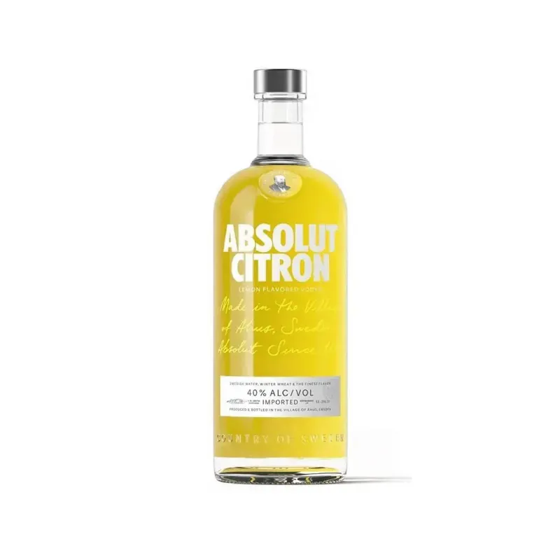 Vodka Absolut Citron  Sabor Limon 750 ml 