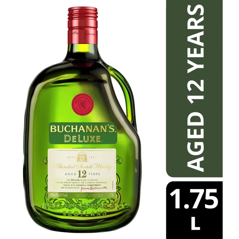 WHISKEY Buchanan´s  Deluxe  12 Años   1.75 ltrs