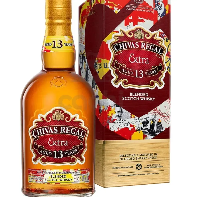 WHISKEY Chivas Regal 13 Años Extra  1 ltrs