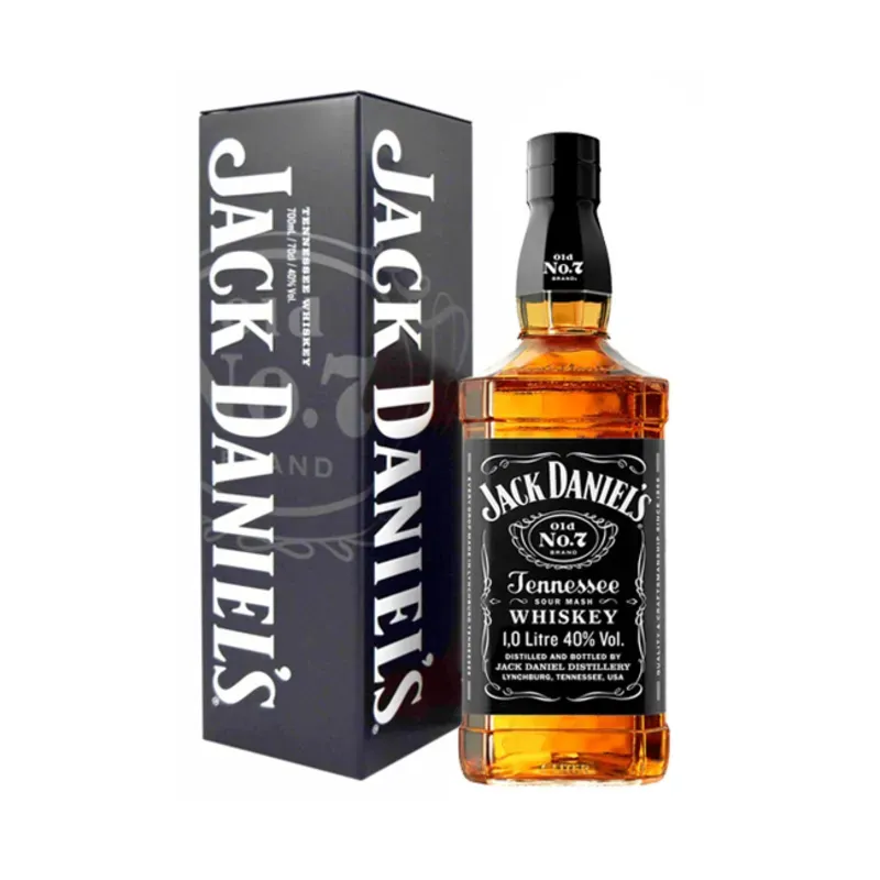 WHISKEY Jack Daniels No.7 Etiqueta Negra 1 Ltrs