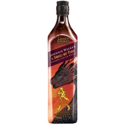WHISKEY Johnnie Walker A Song Of Fire Blended Scotch Whiskey 1 Ltr