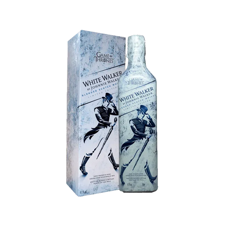 WHISKEY Johnnie White Walker 1 Ltr (blanco azul)