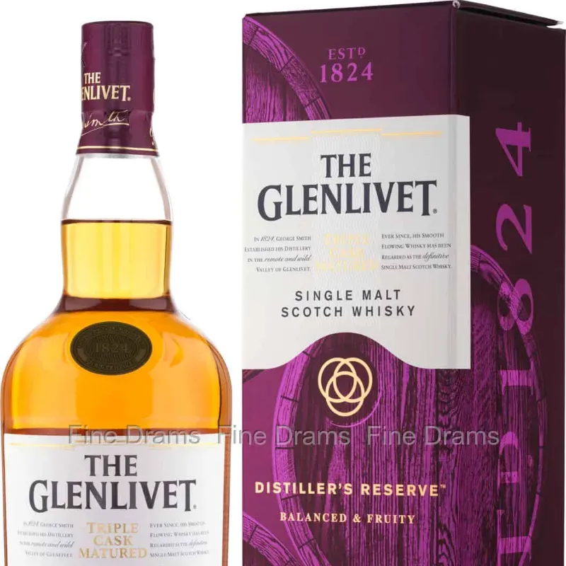 WHISKEY The Glenlivet Triple Chash 1 Ltrs (Morado)