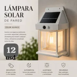 Lampara solar