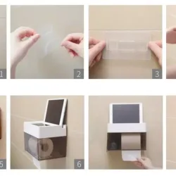 Porta papel organizador