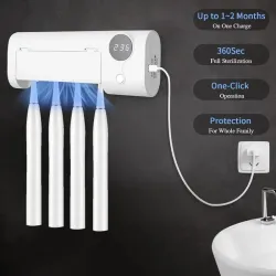 Soporte ultravioleta de cepillos de dientes