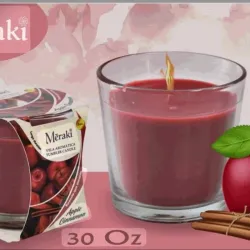 Vela aromática de manzana 🍎 con canela