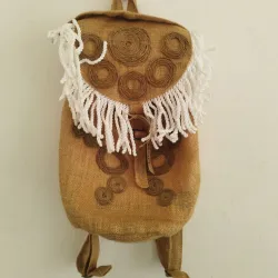 Mochila de yute