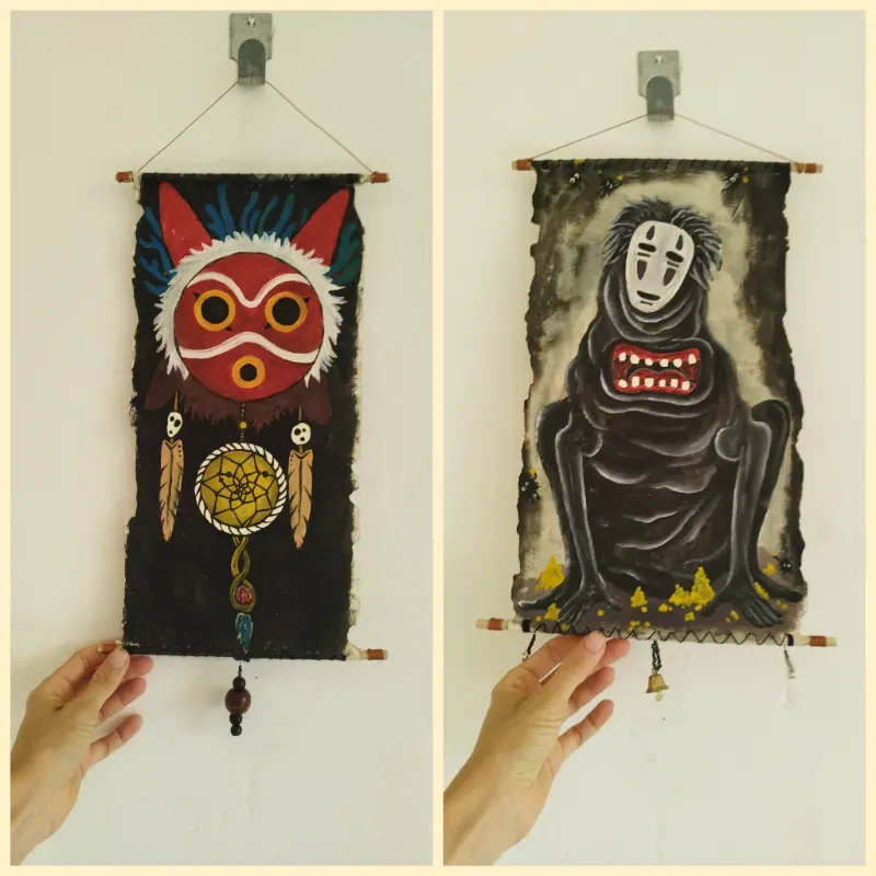 Pintura pergamino 