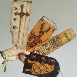 Pirograbados temáticos 