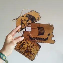 Pirograbados temáticos 