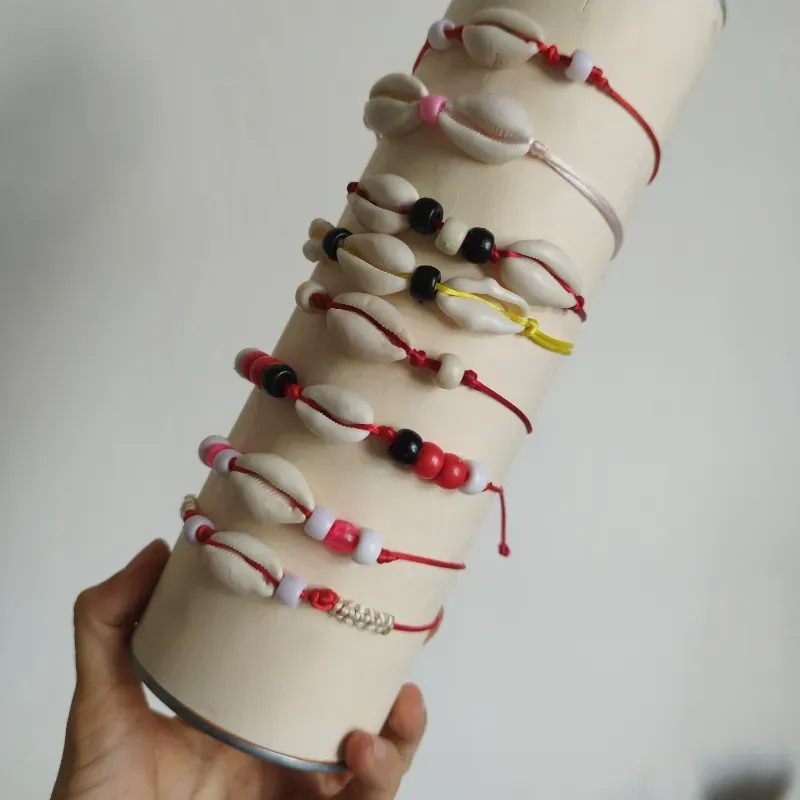 Pulsera caracoles